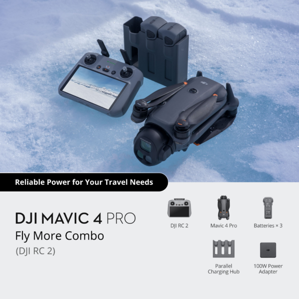 MV2 DJI Mavic 4 Pro Fly More Combo (DJI RC 2)