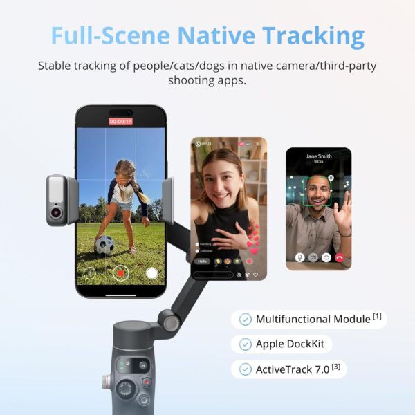 2 DJI Osmo Mobile 8 Advanced Tracking Combo
