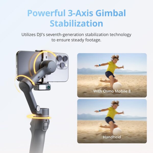 7 DJI Osmo Mobile 8 Advanced Tracking Combo
